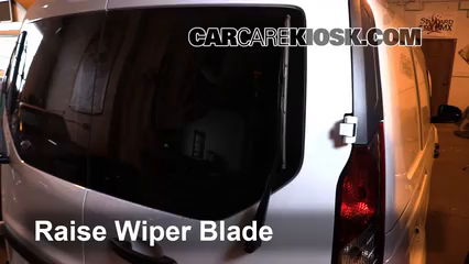 2015 Ford Transit Connect XL 2.5L 4 Cyl. Mini Cargo Van Windshield Wiper Blade (Rear) Replace Wiper Blade